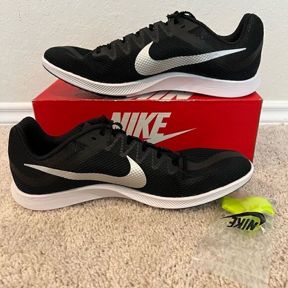 Nike Zoom Rival Black White Running Cleats Shoes main image 7